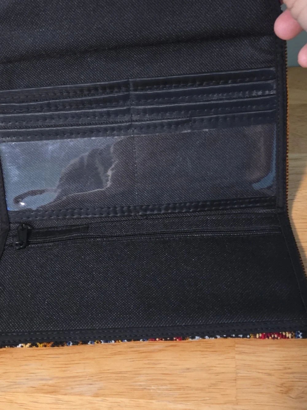 Bundle Of Hand Made Wristlet /crossbody With Wallet Also Woven Material. (#89 - Picture 12 of 15